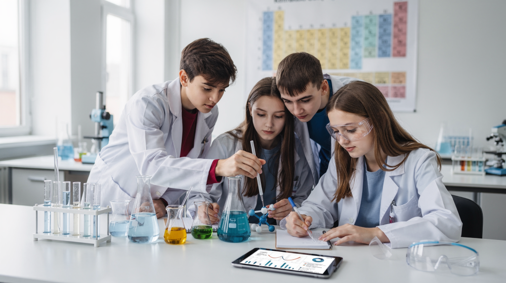 Проектные работы по химии с опорой на STEM-подход